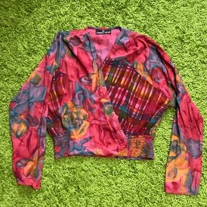 Watercolor Vintage Top